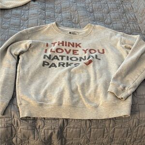 Gray National Parks Women's Sweater